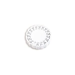 Pizzo Tondo Monouso in Carta Riciclabile 250 Pezzi Varie Misure - 3