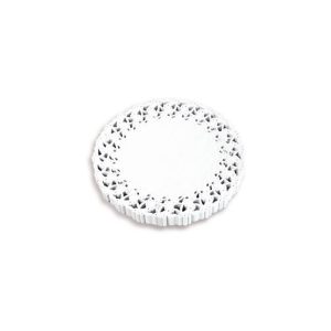 Pizzo Tondo Monouso in Carta Riciclabile 250 Pezzi Varie Misure - 1
