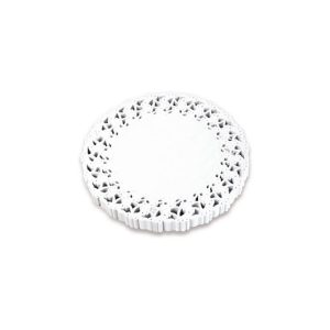 Pizzo Tondo Monouso in Carta Riciclabile 250 Pezzi Varie Misure - 5