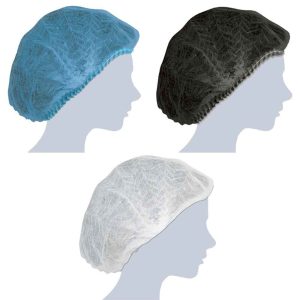 Cuffia Monouso Plissè in TNT 100 Pezzi Vari Colori - 1