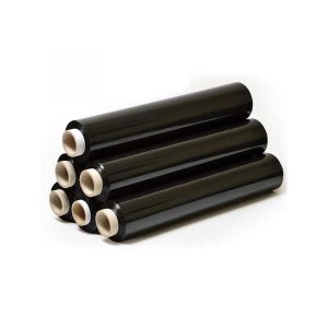 Film Manuale Estensibile Nero per Imballaggio H 50 2,2 KG 23 MY 6 Pezzi - 1