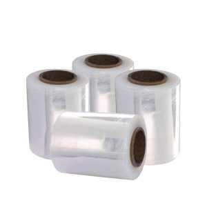 Mini Film Pellicola Estensibile Trasparente per Imballaggio 100mm 300Gr 45 Pezzi - 2