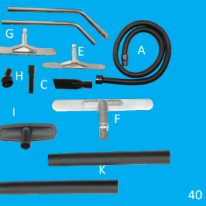 Fiorentini Aspirapolvere/Liquidi Elettrica C71F1 1000w 210Mq/h 75 LT - 2