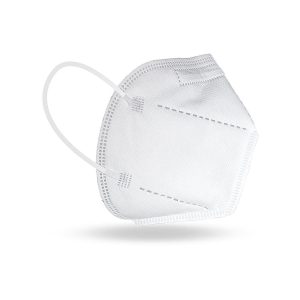 Mascherina FFP2 con Elastici Auricolari Bianca DPI III 10 Pezzi - 1