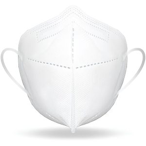 Mascherina FFP2 con Elastici Auricolari Bianca DPI III 10 Pezzi - 2