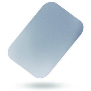 Coperchio Accoppiato Cartone Alluminio Vaschette 2 Porzioni Basso 213x148 100 Pz