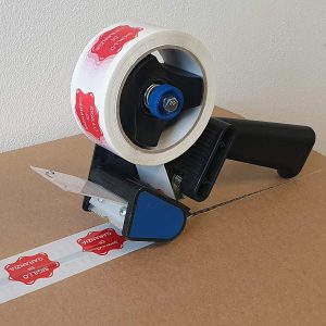 Nastro Adesivo in Polipropilene Scritta Sigillo di Garanzia 50mm x 66 Mt 6 Pezzi - 3