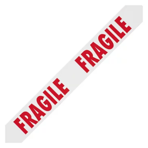 Nastro Adesivo in Polipropilene Scritta "Fragile" 50 mm x 66 Mt 6 Pezzi - 4