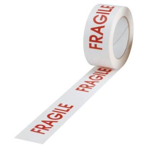 Nastro Adesivo in Polipropilene Scritta "Fragile" 50 mm x 66 Mt 6 Pezzi - 2