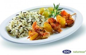 Piatto Ovale Monouso in Polpa di Cellulosa Compostabile 255x320 mm 50 Pezzi - 3