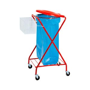Cestino Porta Oggetti Accessorio per Carrello a "X" - 2
