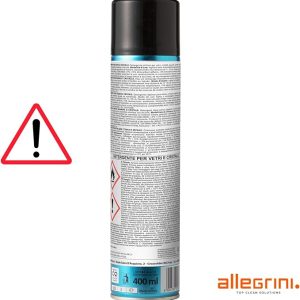 Allegrini Vetrobel Plus Detergente Vetri con Schiuma Attiva 400 Ml - 2