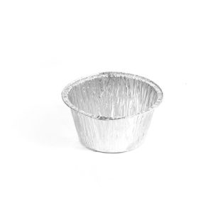 Contenitore Alluminio Tondo Pirottino per Muffin  85 H 38 100 Pezzi