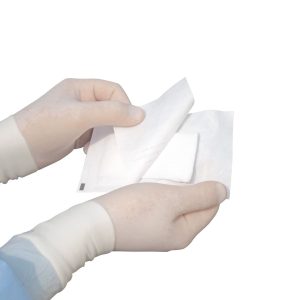 Compresse di Garza Piegata in Cotone Sterile 32 Strati 36x40 Cm 12 Pezzi