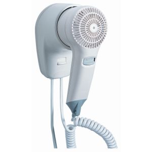 Asciugacapelli VIENTO 1 in ABS Bianco 1200W Dimensioni Compatte