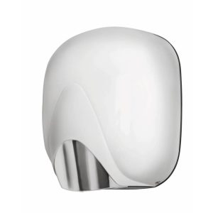 Asciugamani Elettrico ECOSTREAM a Cono D'aria in ABS Bianco 1100w