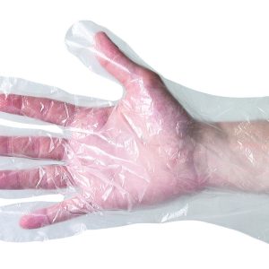 Guanti in Polietilene Alta Densità Hdpe DPI I 0,6 Gr 100 Pezzi - 2