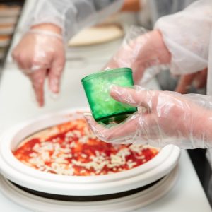 Guanti in Polietilene Alta Densità Hdpe DPI I 0,6 Gr 100 Pezzi - 3