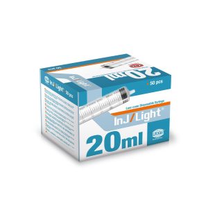 Siringhe Ipodermiche 3 Parti Cono Luer Centrale senza Ago 20 Ml DM IIA 50 Pezzi - 2
