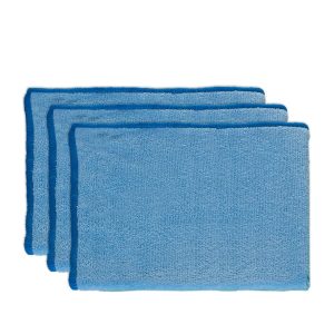 Eudorex Microtex Panno Microfibra per Pavimenti a Riccio Doppio 50x70 10 Pezzi