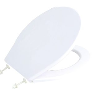 Sedile Copri WC Universale in Polipropilene Antibatterico Bianco