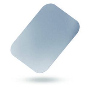 Coperchio Accoppiato Cartone Alluminio Vaschette 1 Porzione 147x123 100 Pezzi