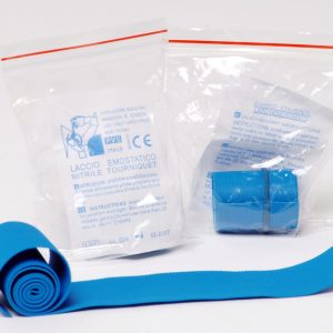 Laccio Emostatico Piatto in Nitrile 10 Pezzi - 3