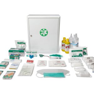 Armadietto Pensile in Metallo All. 1 Contenuto Maggiorato da 3 Lavoratori - 1