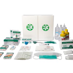 Armadietto Pensile in Plastica All. 1 Contenuto Base da 3 Lavoratori - 1