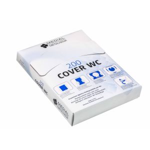 Carta Copriwater in Ovatta di Pura Cellulosa Biodegradabile 200 Fogli