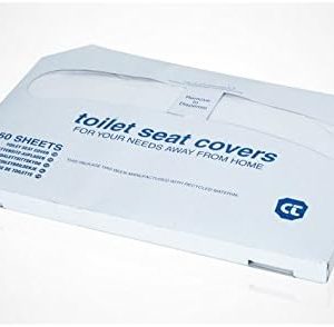 Carta Copriwater in Ovatta di Pura Cellulosa Biodegradabile 250 Fogli