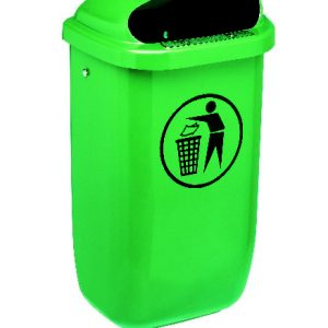 Gettacarte Murale in Polipropilene Verde 50 LT CLASSIC - 2