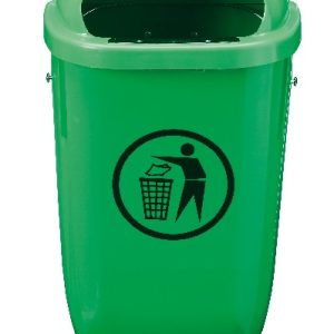 Gettacarte Murale in Polipropilene Verde 50 LT CLASSIC - 1