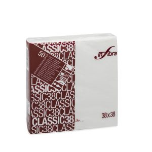 Tovaglioli Multivelo 38x38 100% Pura Cellulosa 2 Veli 50 Pezzi