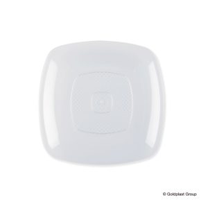 Piatto Dessert Riutilizzabile Trasparente 180 mm 25 Pezzi