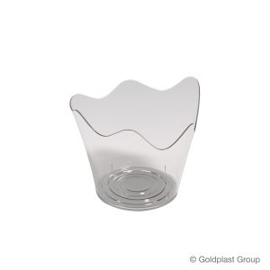 Coppetta Rain Trasparente Riutilizzabile 78x70 mm - 90 cc 25 Pezzi