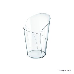 Bicchierino Blossom Trasparente Riutilizzabile 57 mm - 90 cc 15 Pezzi