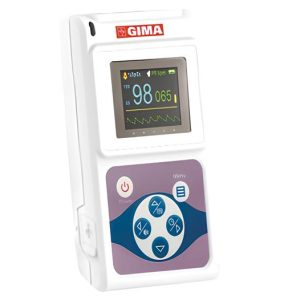 Pulsoximetro Saturimetro Oxy-50 da Dito con Display a Colori e Software DM IIA - 1