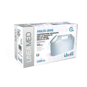 Contenitore Sterile Graduato per la Raccolta delle Urine 2,5 Lt