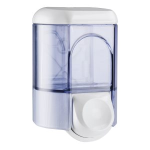 Dispenser Sapone Liquido Manuale a Riempimento in ABS Bianco Marplast 561 350 Ml