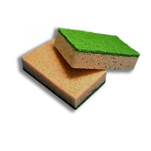 Spugna Piatti Cucina Abrasiva Arix Convert 80 con Antibatterico 10 Pezzi