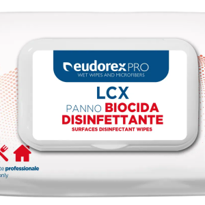 LCX Panno Biocida Disinfettante Superfici 40 Pezzi