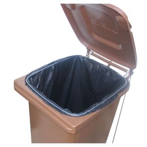 Anello Fermasacco in Acciaio Zincato per Bidone Raccolta Differenziata 240 LT - 2