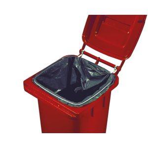 Anello Fermasacco in Acciaio Zincato per Bidone Raccolta Differenziata 120 LT - 3