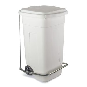 Pedale + Aste In acciaio Zincato per Bidone Industriale carrellato 80 LT - 3