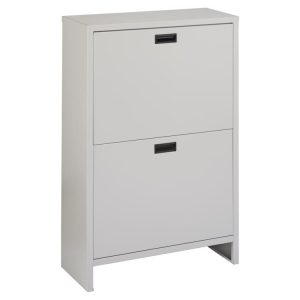 Mobiletto Ventilato In Metallo per Raccolta Differenziata ECO-AIR4 con 4 Secchi - 2