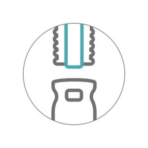 Tergivetro Fisso in Acciaio Inox con Lamina Dura Intercambiabile 55 Cm - 2