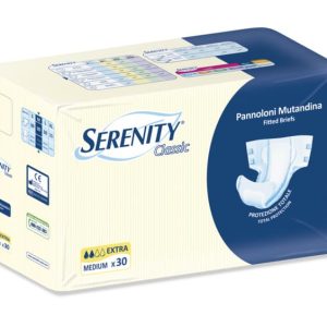 Serenity Classic Pannolone Mutandina Assorbente con Strappo M 2 Gocce 30 Pezzi - 1