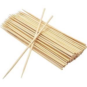 Spiedo Bamboo 100pz 2,5mm h 15cm 100 Pezzi - 2