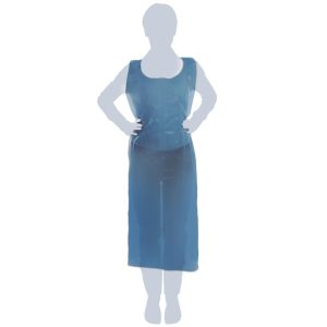 Grembiule Blu Monouso in LDPE Blu Defender 11 da 100 Pezzi